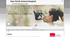 Desktop Screenshot of newperthanimalhospital.com